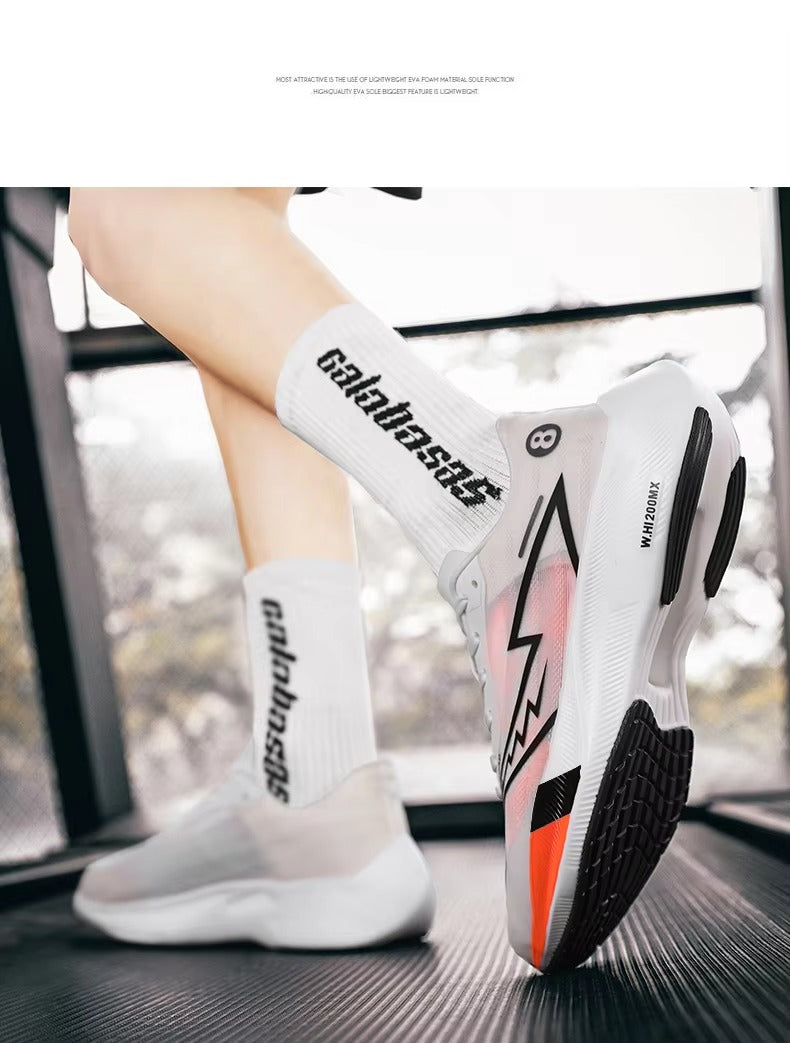 Men's Sports Shoes Full Palm Carbon Plate Running Shoes Men's